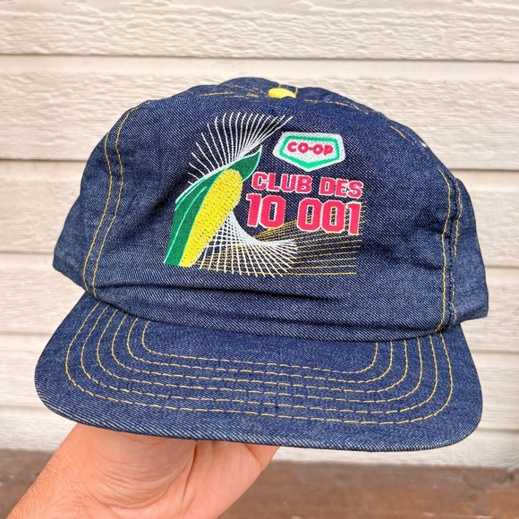 co-op Other - Vintage CO-OP Corn farming hat denim trucker hat snapback